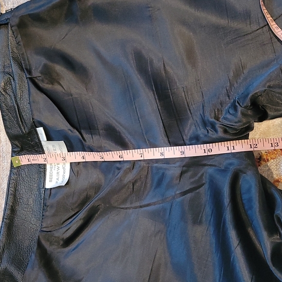 Vintage Leather Highrise Cropped Pants - Picture 12 of 14